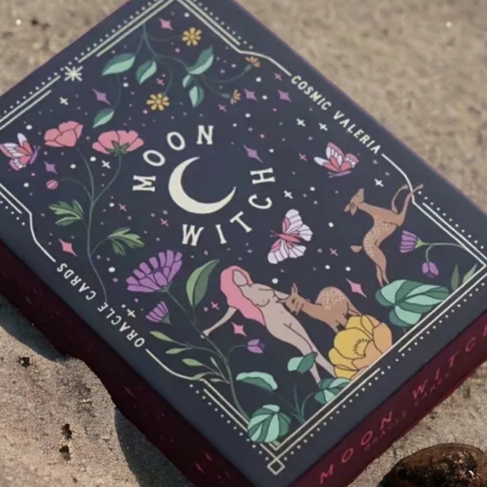Moon Witch Oracle Tarot Cards Prophecy Divination Deck Family Party Game New